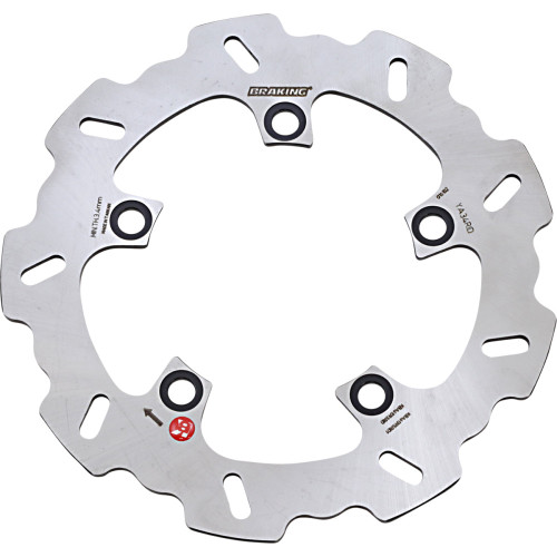 Braking Brake Rotor - Rear - Ya34Rid Ya34Rid