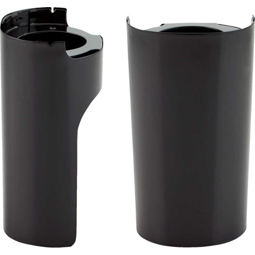 ARLEN NESS 125000 Arlen Ness Fork Boot Cover - Gloss Black Powdercoat - Smooth 125-000