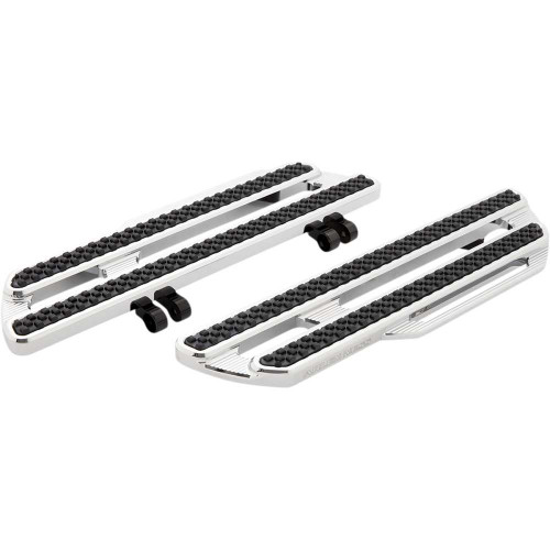 ARLEN NESS 410017 Arlen Ness Method Driver Floorboards - Extended - Chrome 410-017
