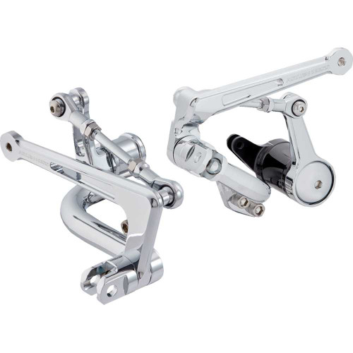 ARLEN NESS 420121 Arlen Ness Mid Controls - Chrome - Fl '09-'24 420-121