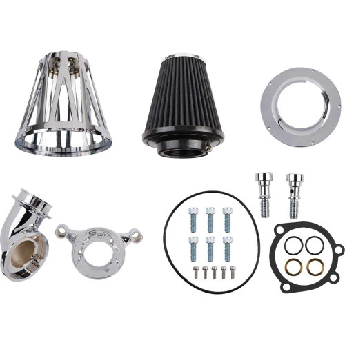 ARLEN NESS 600090 Arlen Ness Monster Sucker Air Cleaner - Chrome 600-090