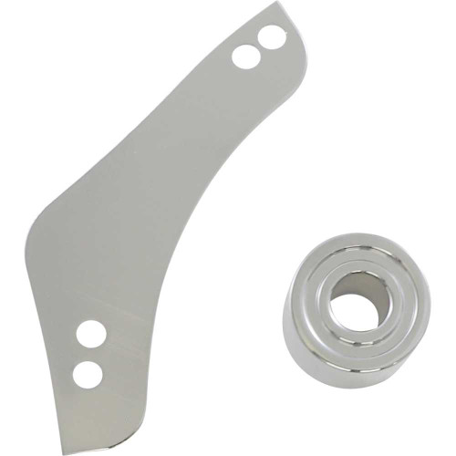 ARLEN NESS 600055 Arlen Ness Replacement Breather Bolt Cover Plate - Inverted/Method/Clear Tear/Sidekick - Right - Chrome 600-055
