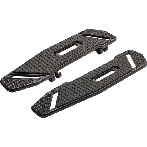ARLEN NESS 410020 Arlen Ness Speedliner Floorboards - Driver - Black 410-020