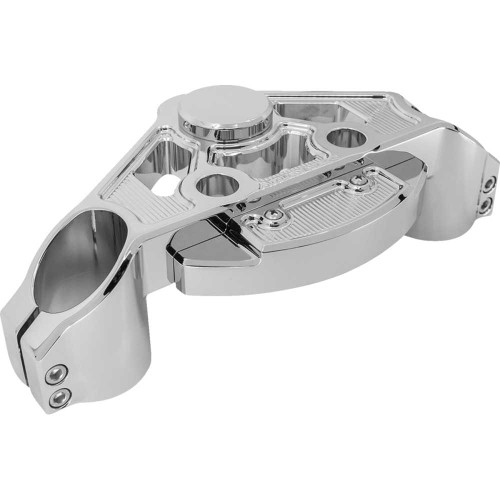 ARLEN NESS 130008 Arlen Ness Triple Tree - Chrome - + 2" 130-008