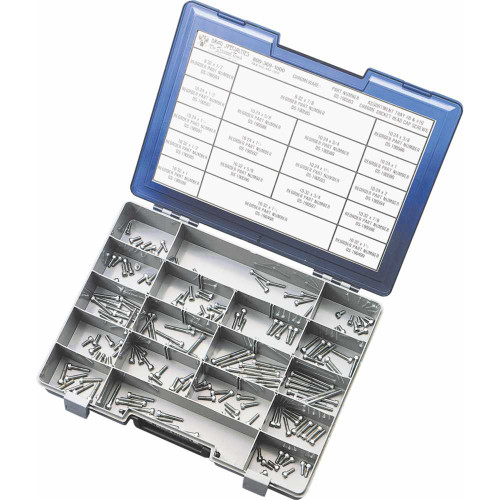 DRAG SPECIALTIES DS-190583 Drag Specialties Bolts - Socket-Head/Assortment - Knurled - 8-32/10-24/10-32 - Kit