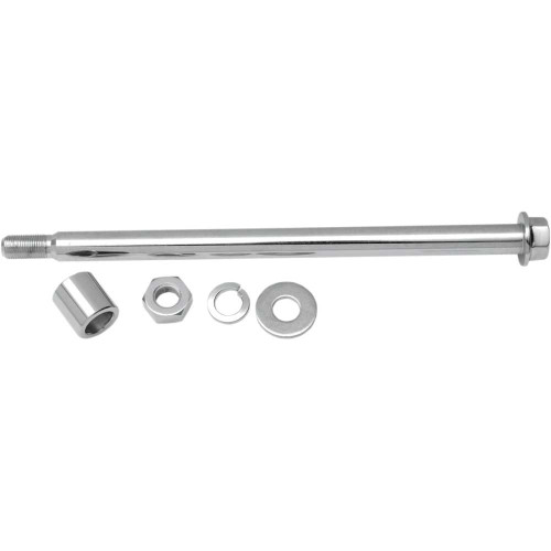 DRAG SPECIALTIES 0214-0582 Drag Specialties Axle Kit - Rear - Chrome - '80-'86 Bt