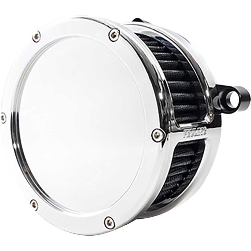 FEULING OIL PUMP CORP. 5577 Ba Air Cleaner Kit - Chrome With Black Filter - M8 5577