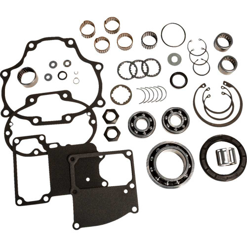 BAKER DRIVETRAIN TRKCD6 Baker Drivetrain Transmission Rebuild Kit - '07-'23 Softail/Touring, '06-'17 Dyna With Cruise Drive Trk-Cd6