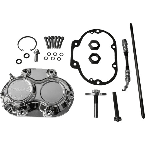 Baker Drivetrain Transmission Side Cover - Hydraulic - M8 - Polish M8-10602-A Baker Drivetrain Transmission Side Cover - Hydraulic - M8 - Polish M8-10602-A