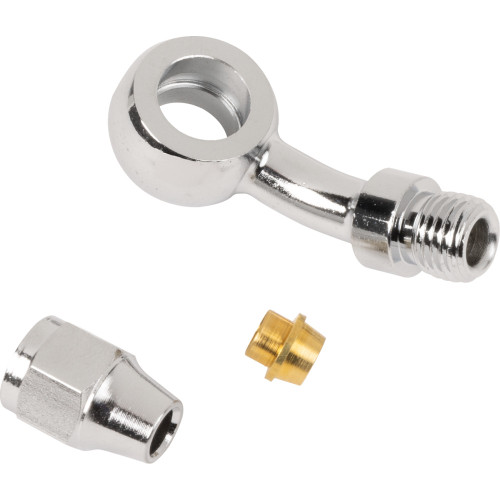 Drag Specialties Banjo Fitting - 3/8"/10Mm - 35 Degree