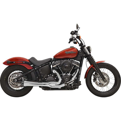 BASSANI XHAUST 1S72RE Bassani Xhaust 2-Into-1 Road Rage Iii Exhaust System - 49-State - Chrome 1S72Re