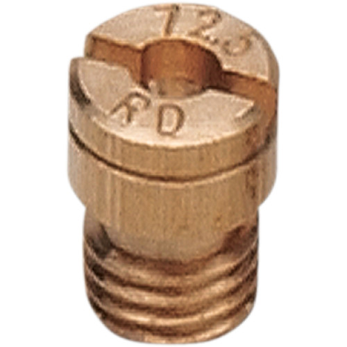 Ebc A-Bax Precision Keihin-Style Slot Head (Kj Prefix) Main Jets - #127.5 - 4-Pack Kj127.5-4