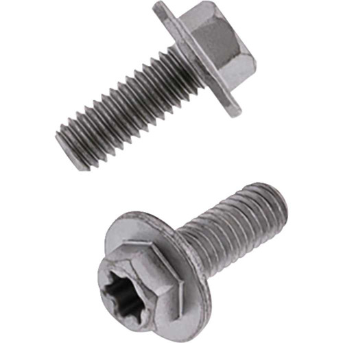 BOLT 02470615 Bolt - Torx/Large Flange - European - M6 X 15 - 10 Pack 024-70615
