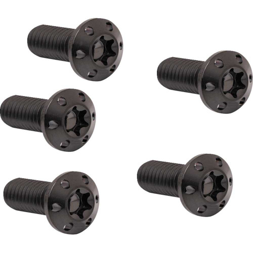 ARLEN NESS 300913 Bolt Kit - Holeshot/Brake Rotor/Front - Hub Mount - Black - 5/16"-18 X 7/8" - 5 Pack 300-913