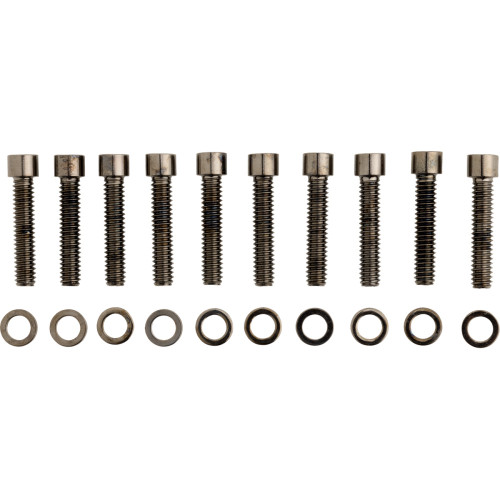 Drag Specialties Bolt Kit - Smooth - Camshaft Cover