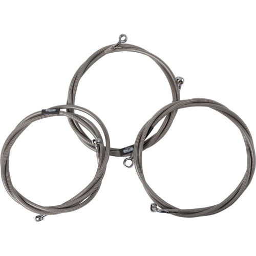 LA CHOPPERS LA8059B16 Brake Line - 24"+ - '15-'17 Fl La-8059B16