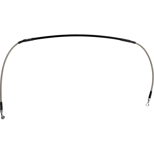 MOOSE RACING Y011089/P Brake Line - Stainless Steel Y01-1-089/P