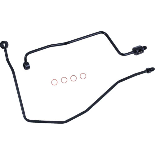 MAGNUM SHIELDING AS4624 Brake Line Kit - Mc To Hcu - Rear - Black Pearl As4624