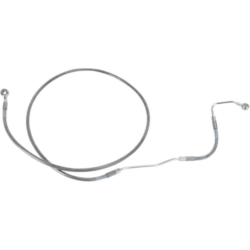 DRAG SPECIALTIES 1741-2928 Drag Specialties Brake Line - +4" - Stainless Steel - Abs