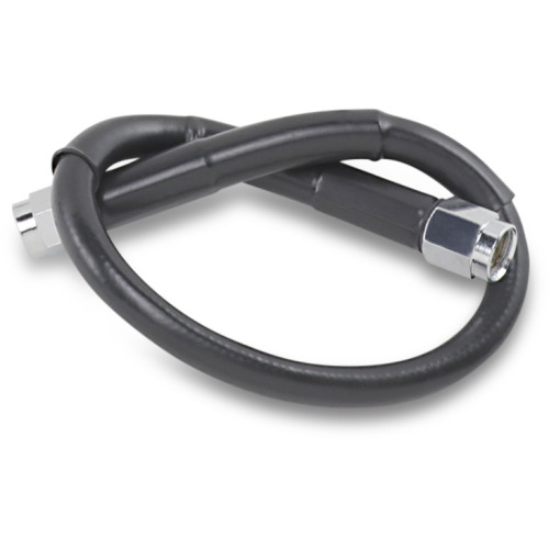 Drag Specialties Universal Brake Line - Black - 12"