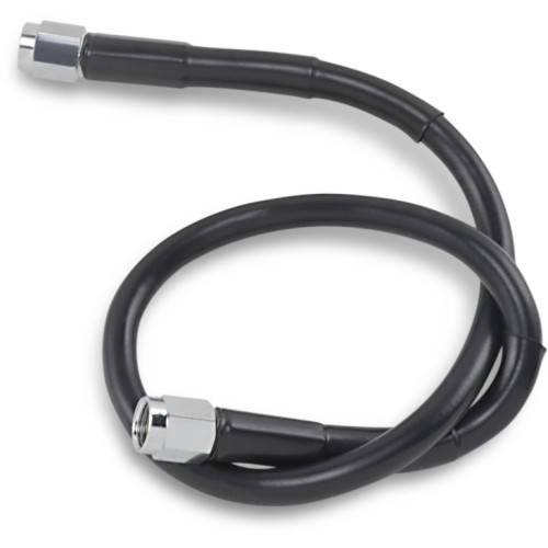 Drag Specialties Universal Brake Line - Black - 18"