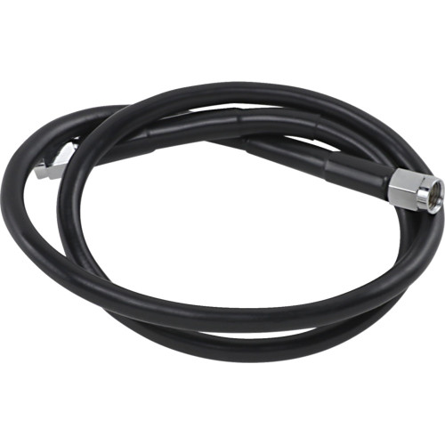 Drag Specialties Universal Brake Line - Black - 30"