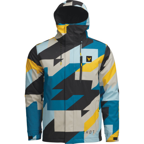 Brave Heavyweight Tour Jacket - Blue/Yellow - Xl