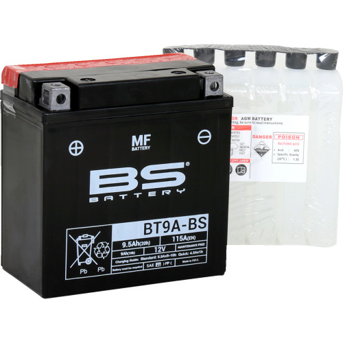 Bs Battery Battery - Bt9A-Bs (Yt) 300748