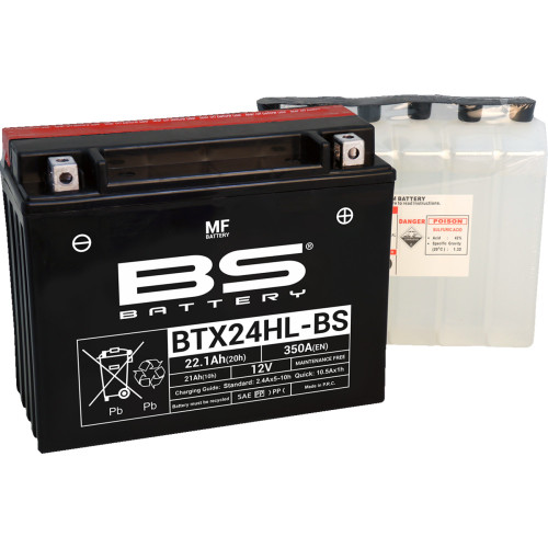 Bs Battery Battery - Btx24Hl-Bs (Ytx) 300630