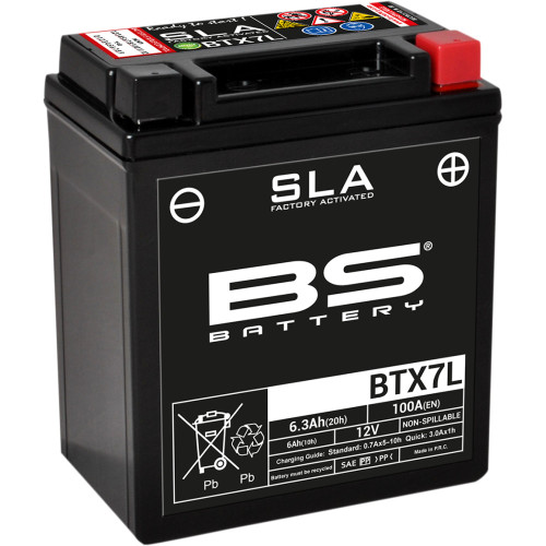 Bs Battery Battery - Btx7L (Ytx) 300673