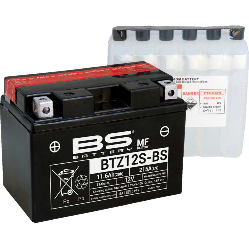 BS BATTERY 300697 Bs Battery Battery - Btz12S-Bs (Ytz) 300697