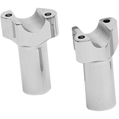 DRAG SPECIALTIES 1803-1511 Drag Specialties Risers - Buffalo - 3" - Chrome