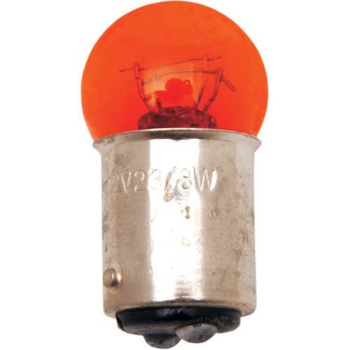 DRAG SPECIALTIES 2060-0026 Drag Specialties Globe Bulb - Amber