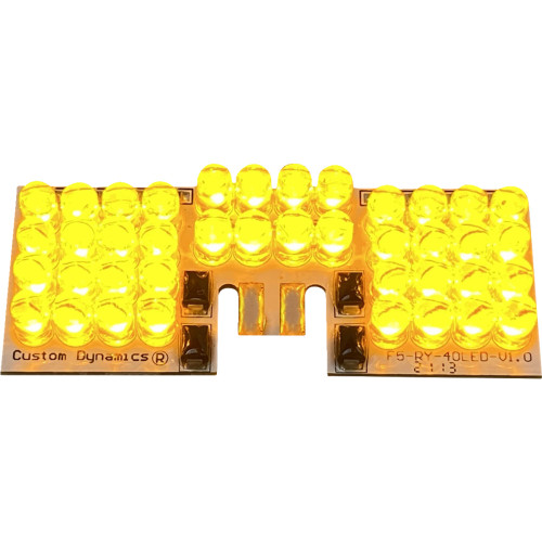 Custom Dynamics Led Fender Tip Boards - Amber Gen-Ft-A Custom Dynamics Led Fender Tip Boards - Amber Gen-Ft-A