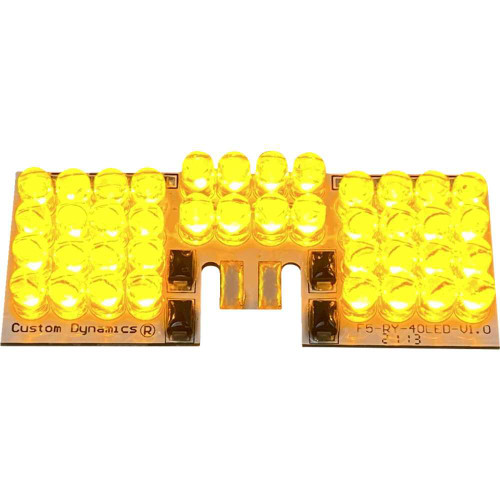 CUSTOM DYNAMICS GENFTA Custom Dynamics Led Fender Tip Boards - Amber Gen-Ft-A
