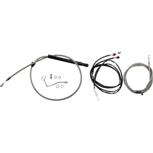 BURLY BRAND B301316 Burly Brand Touring Model Control Kit - Bagger - 13" - Stainless Steel B30-1316