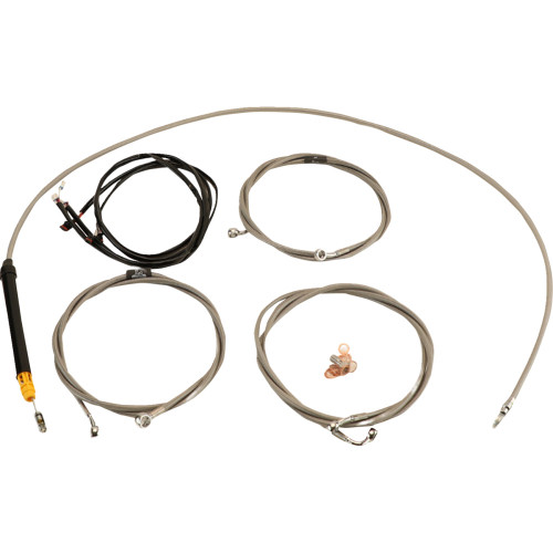 Cable Kit - 12" - 14" Handlebars - Stainless La-8059Kt3-13