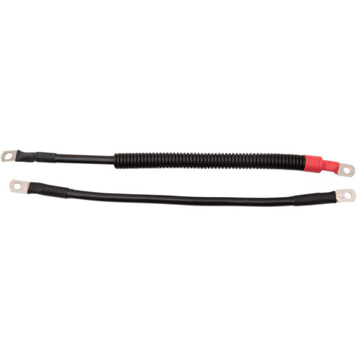 DRAG SPECIALTIES 2113-0735 Drag Specialties Black Battery Cable Set - '10-'13 Xl