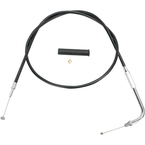 DRAG SPECIALTIES 0650-1096 Drag Specialties Black Vinyl Throttle Cable - 36"