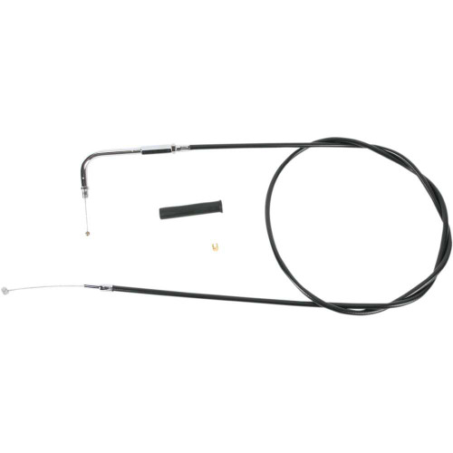 DRAG SPECIALTIES 0650-1072 Drag Specialties Black Vinyl Throttle Cable - 50"