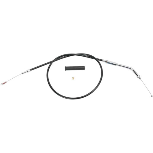 DRAG SPECIALTIES 0651-0155 Drag Specialties Black Vinyl Idle Cable - 32-1/2"