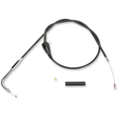 DRAG SPECIALTIES 0651-0141 Drag Specialties Black Vinyl Idle Cable - 34-3/4"