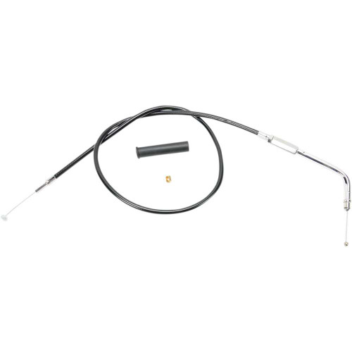 DRAG SPECIALTIES 0650-0324 Drag Specialties Black Vinyl Throttle Cable - 27-1/2"