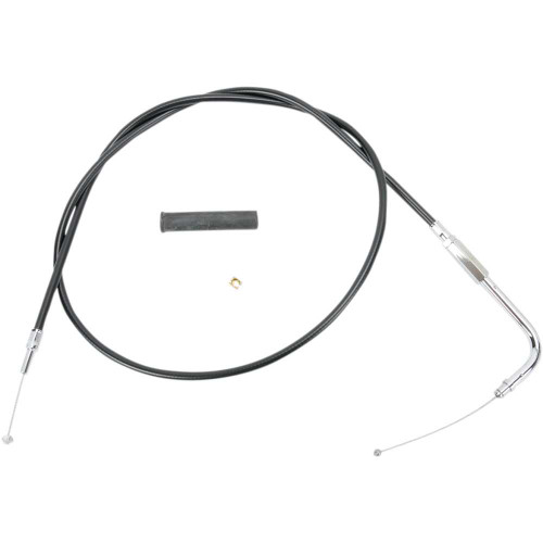 DRAG SPECIALTIES 0650-0343 Drag Specialties Black Vinyl Throttle Cable - 48-1/2"