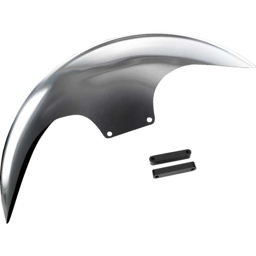 PAUL YAFFE BAGGER NATION PYO:CAFÉOEM23CVOB Cafe Front Fender - 19" Wheel - With Black Adapters Pyo:Caf-Oem-23Cvo-B