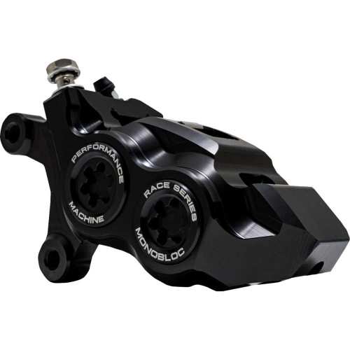 PERFORMANCE MACHINE (PM) 00532957MB Caliper - 137 X 4B - Left - Black Anodized 0053-2957-Mb