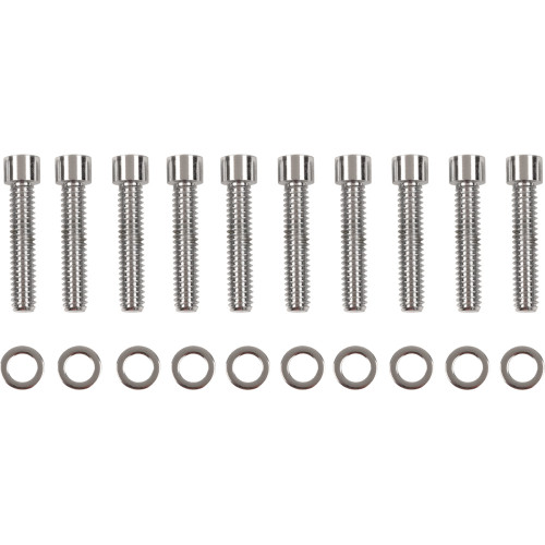 Drag Specialties Bolt Kit - Camshaft Cover - Smooth - Socket-Head