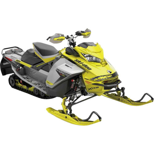 NEW RAY TOYS 58203 Can-Am Ski-Doo Snowmobile - 1:20 Scale - Yellow/Black 58203