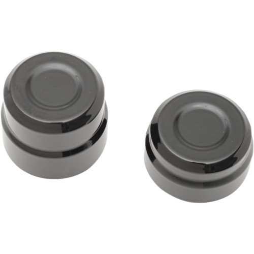 Drag Specialties Axle Cap - Rear - Black