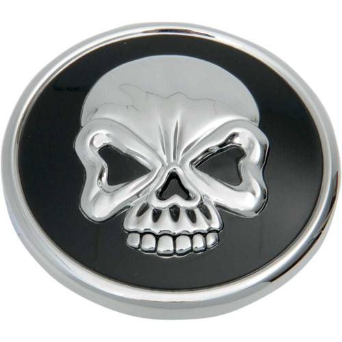 DRAG SPECIALTIES 0703-0525 Drag Specialties Skull Gas Cap - Non-Vented Screw-In